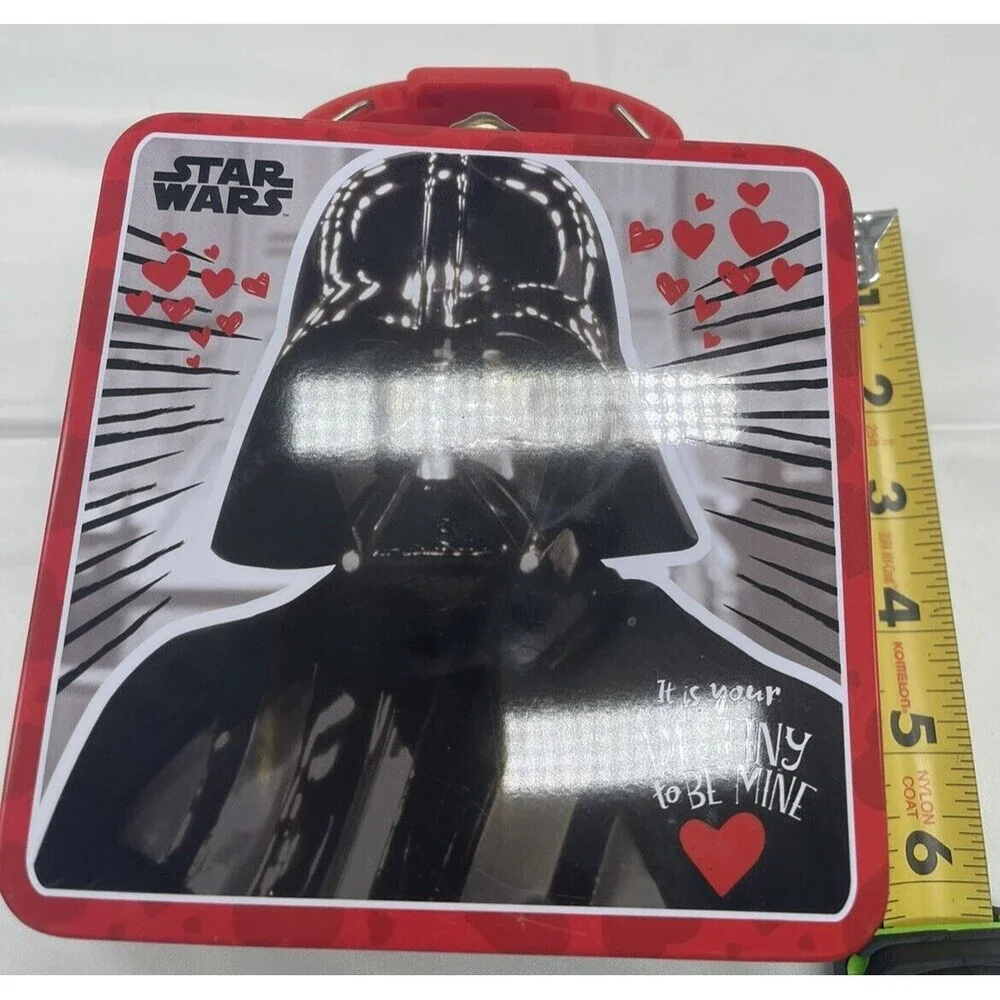 Star Wars Darth Vadar Valentines Day Tin Small Lunch Box  by Tin Box Co.